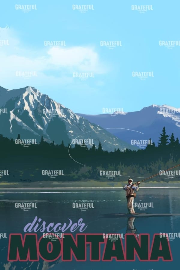 Montana Travel Poster