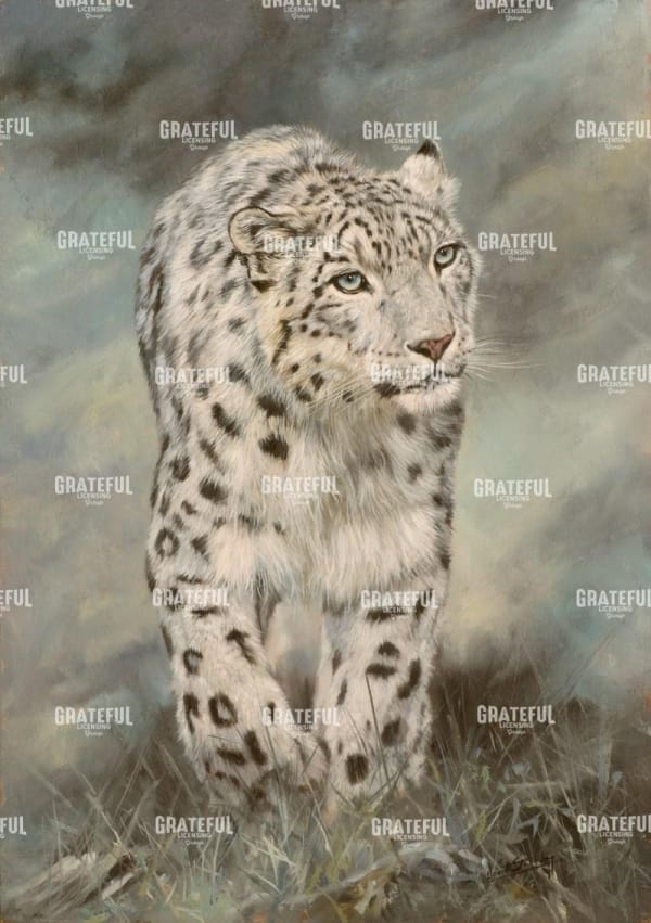 snow leopard panel