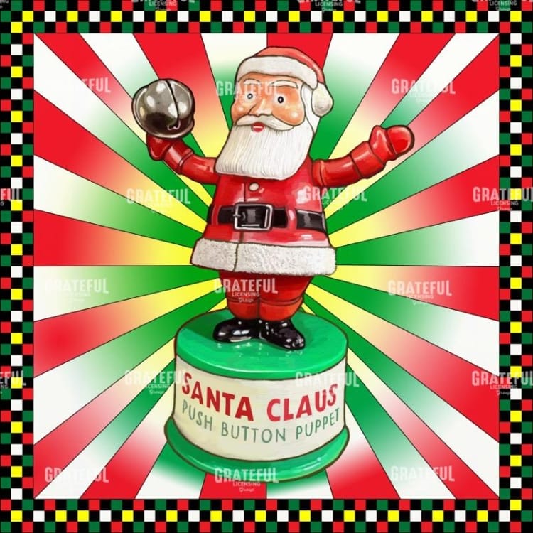 Santa-Push-Toy