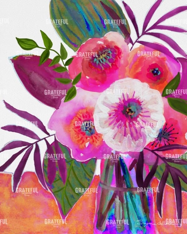 Sunrise Bouquet purples
