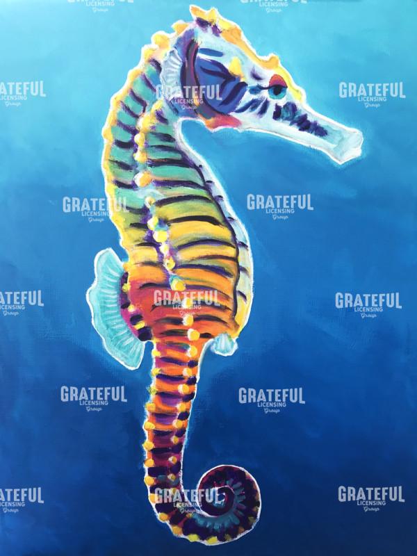 Seahorse - rainbow