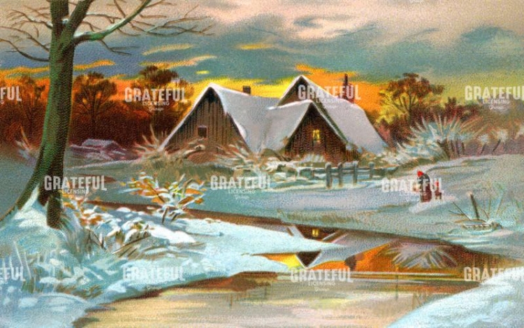 Houses at Dusk