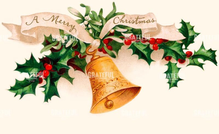 Bell with Holly