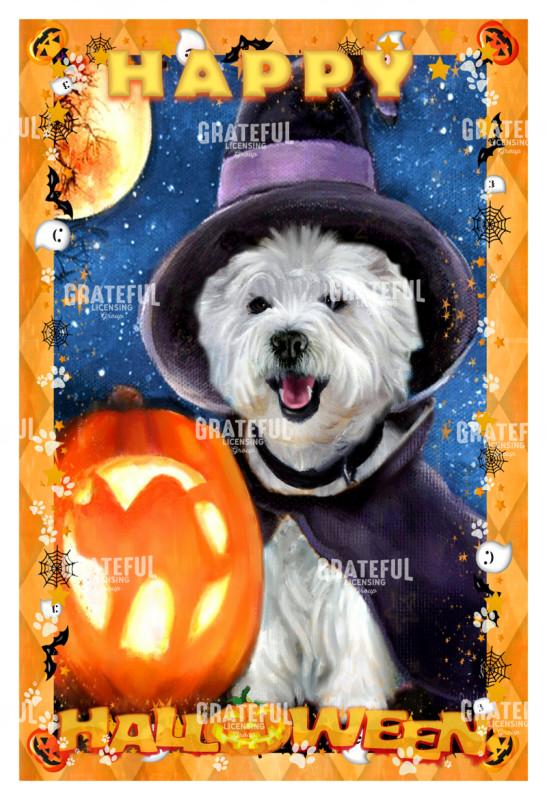 Westie Happy Halloween