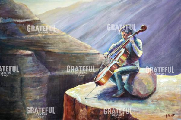 Desert Cellist