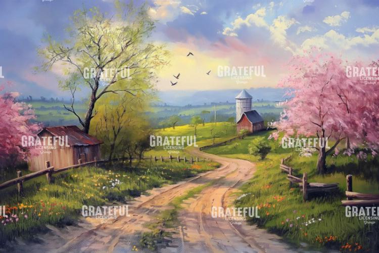 Cherry Blossom Road