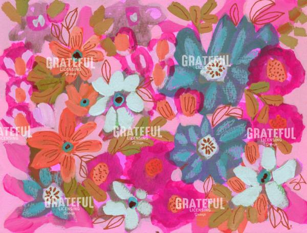 Tossed Flowers 5