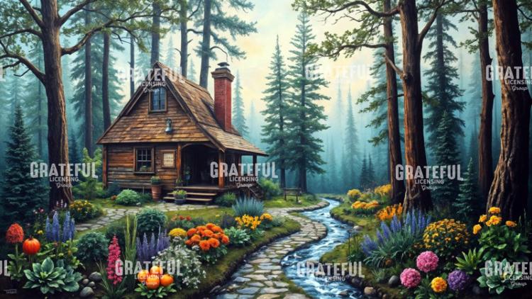 Cabin By The Creek
