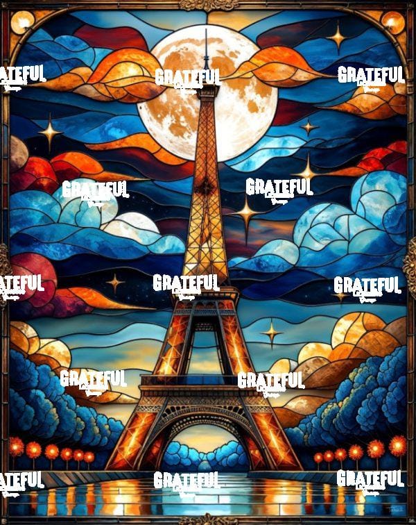 Full Moon Over Paris