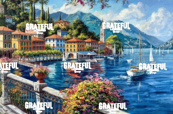 Italian Marina Painting 1
