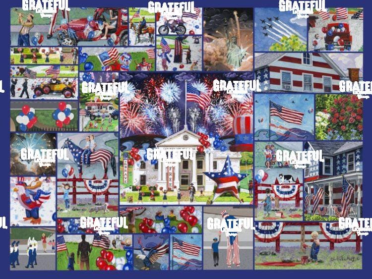 4th of July Collage