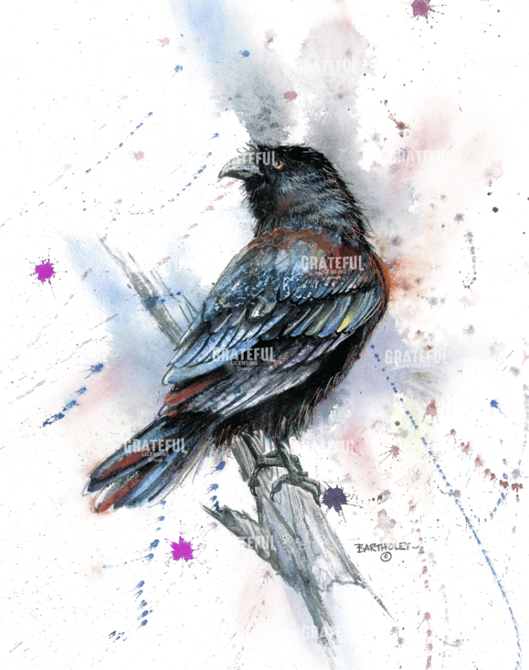 Stylized Raven