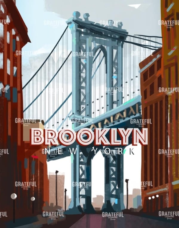 Brooklyn Travel Poster