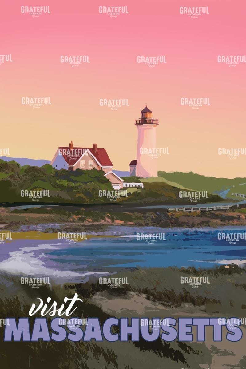 Massachusetts Travel Poster