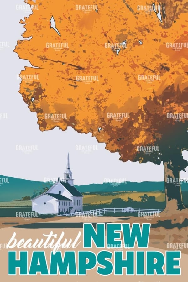 New Hampshire Travel Poster