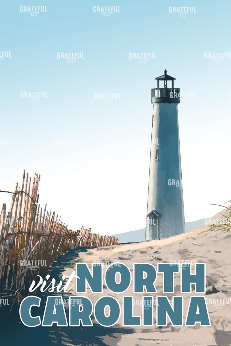 North Carolina Travel Poster