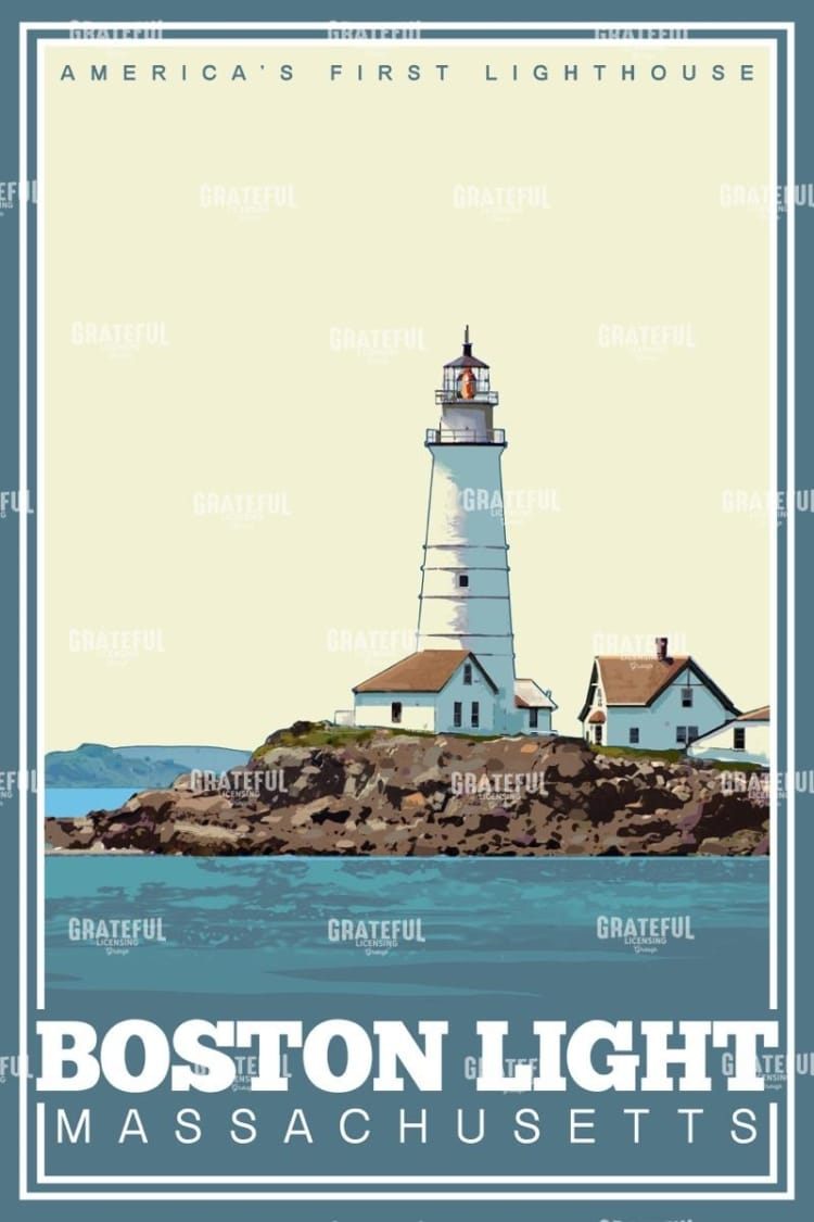 Boston Travel Poster
