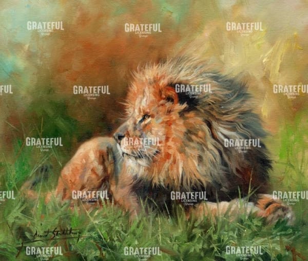 Lion full of grace