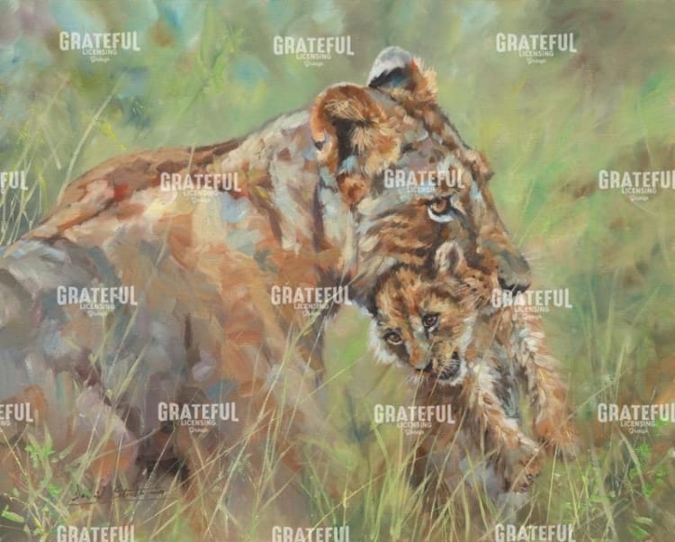 Lioness and Cub