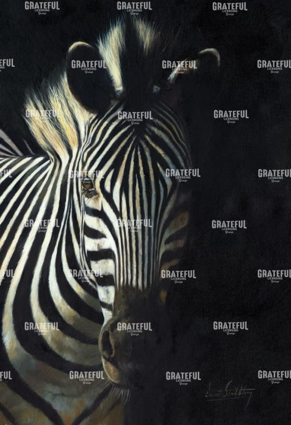 Zebra fade to black
