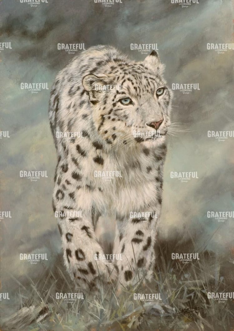 snow leopard panel