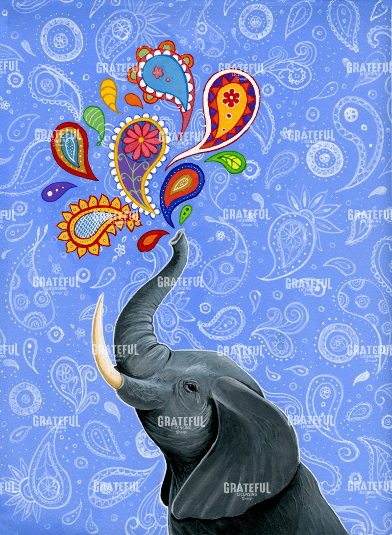 Paisley Elephant