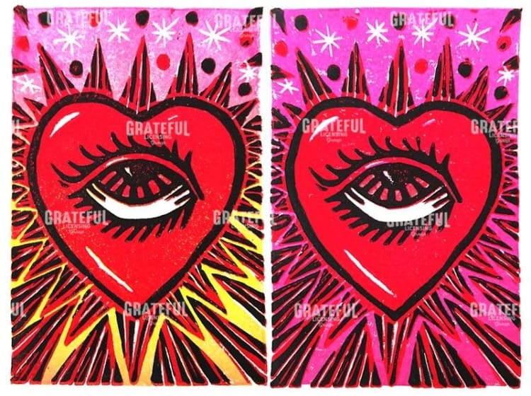 Heart Batik