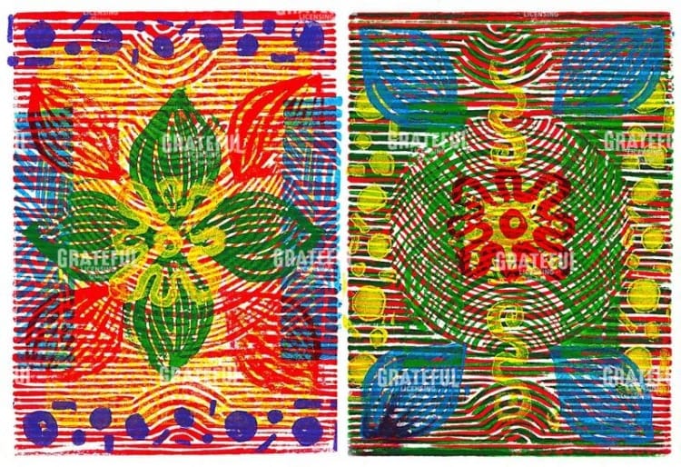 Lino monoprints-1-3-21 