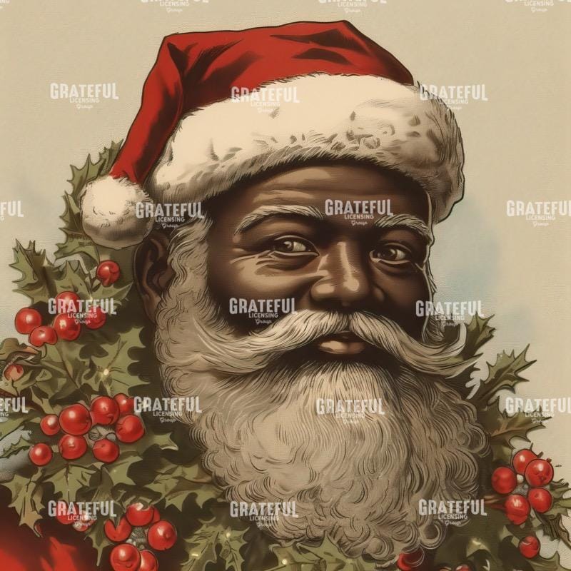 Jolly Santa Vintage