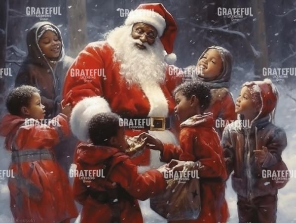 Santa with Children