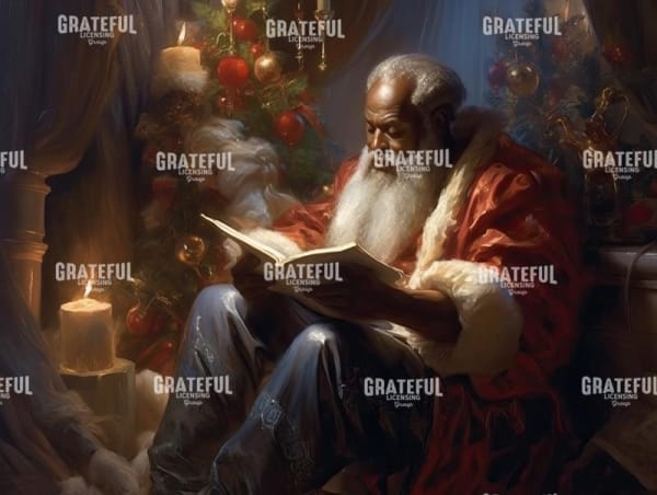 Santa Checking His List (4)