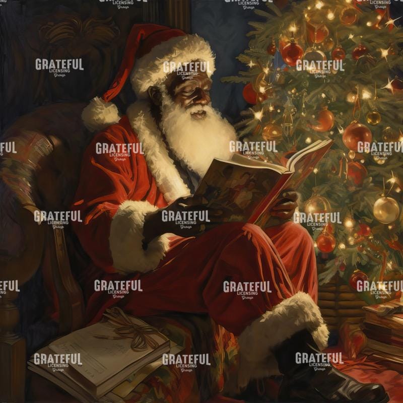 Santa Checking His List (5)
