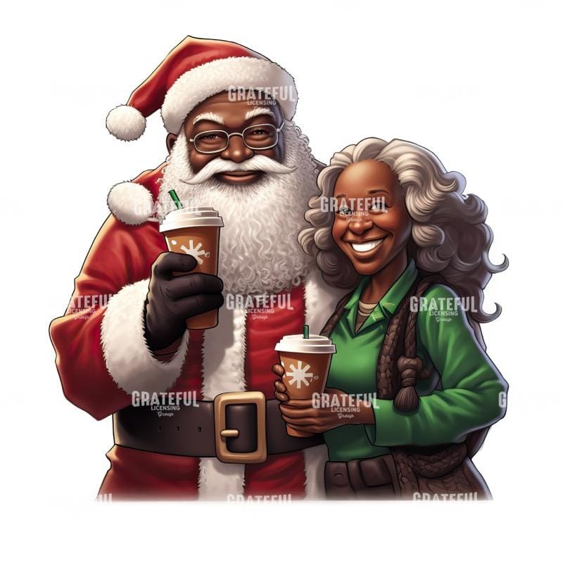 Santa and Mrs Claus
