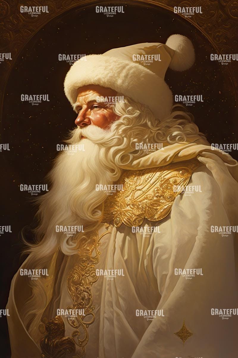 Santa in White