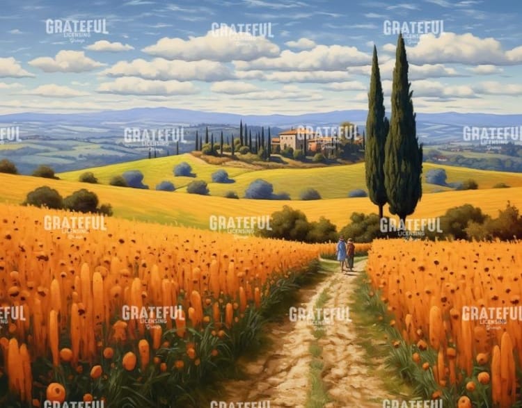 Countryside Wheat Fields
