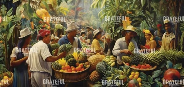 Tropical Market Hustel