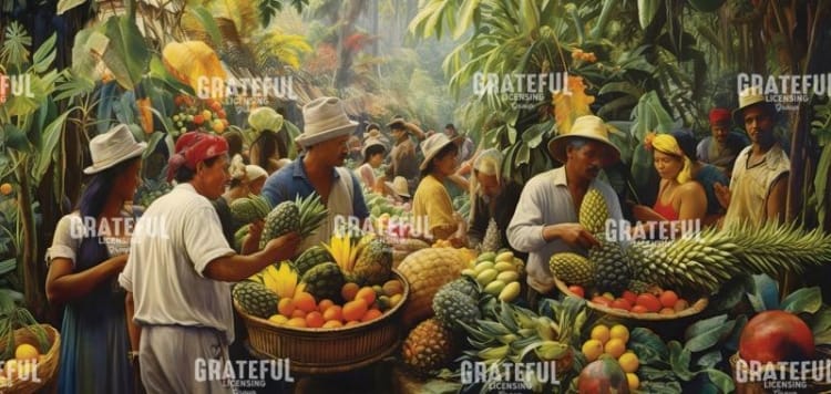 Tropical Market Hustel