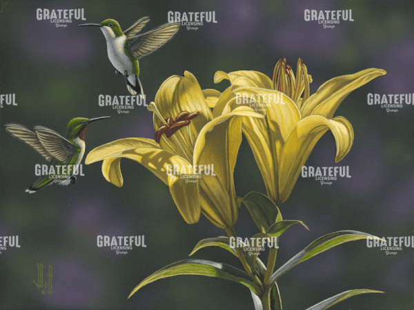 Yellow Lilies