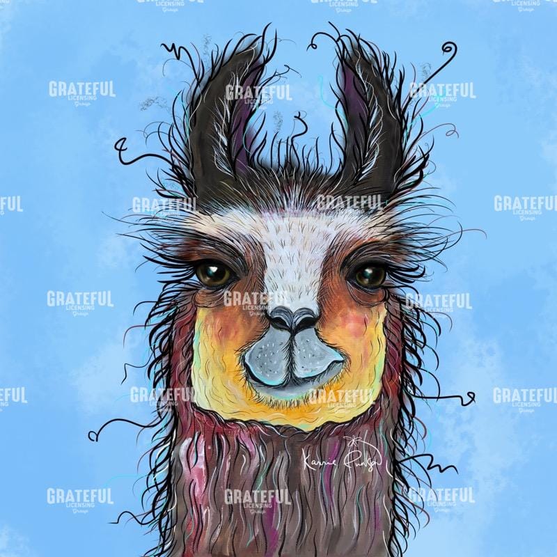 Blue Llama
