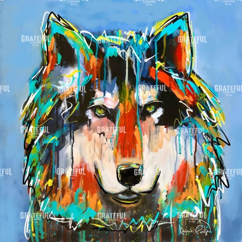 Rainbow Wolf