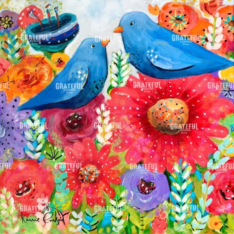 Bluebird Bouquet