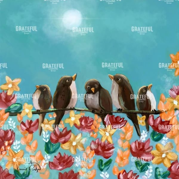 Birds by Moonlight