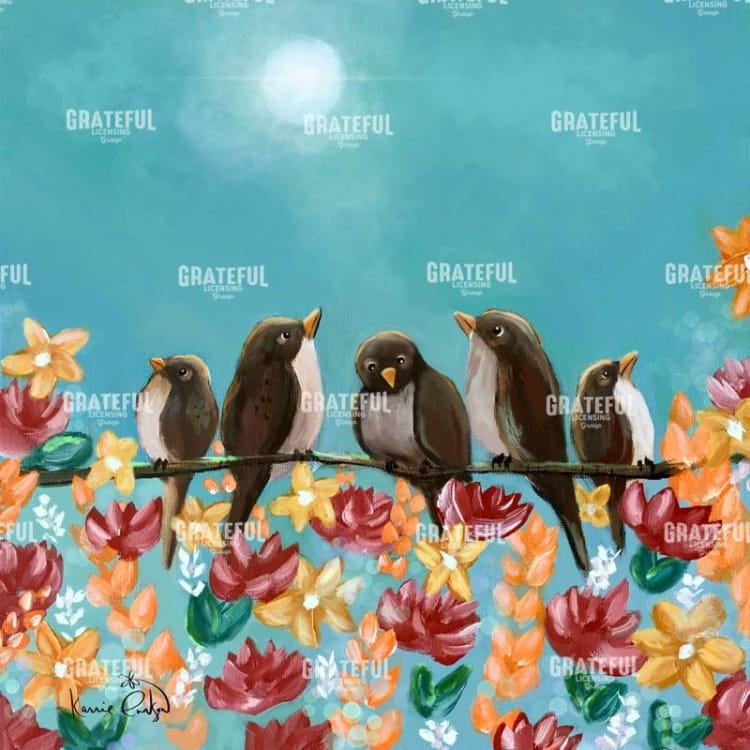 Birds by Moonlight