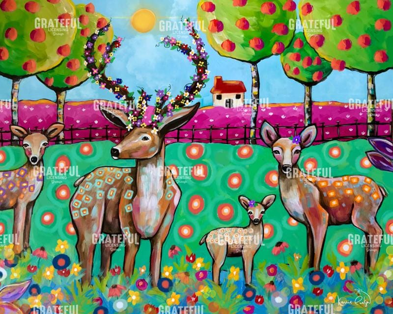 The Buck Stops Here, with his Family