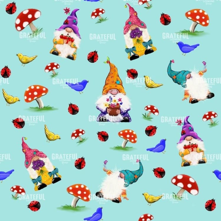 Gnomes_And_Ladybugs_Block_Fabric