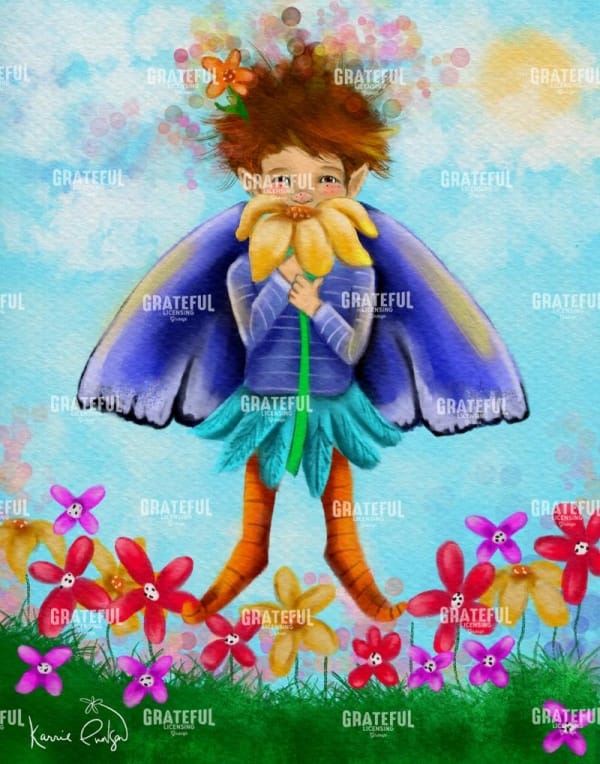 Boy Blue Fairy