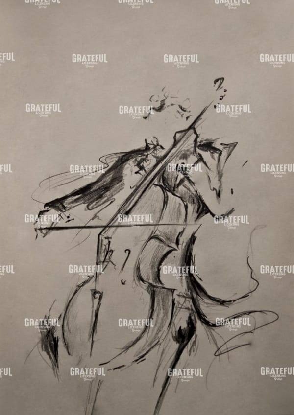 The Cellist (Sketch)
