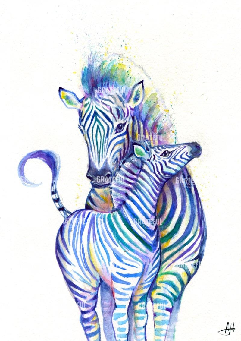 Z. Zippy Zebras (Signed Version)