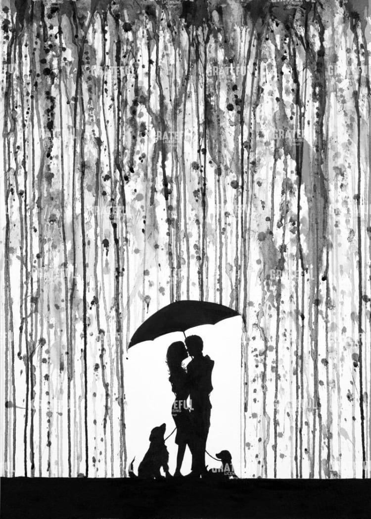 Entwined (B&W)