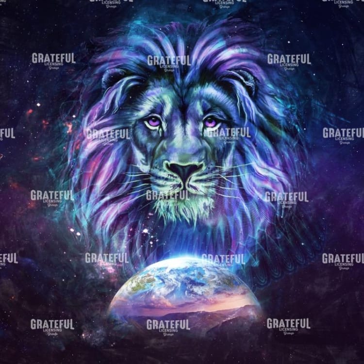 Psychedelic Lion